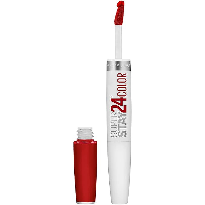 MAYBELLINE Super Stay 24, 2-Step Liquid Lipstick Makeup, Long Lasting Highly Pigmented Color with... | Amazon (US)