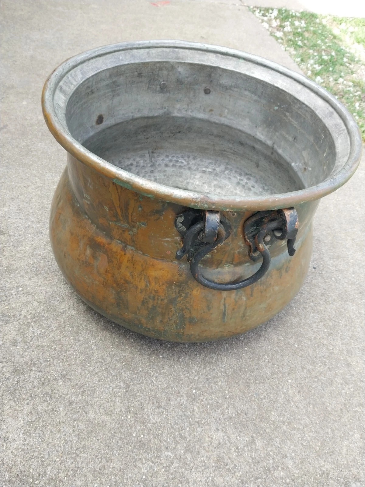 Antique Rustic European Copper Pot / Planter | eBay | eBay US