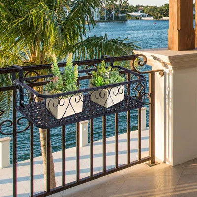Metal Railing Planter | Wayfair Professional