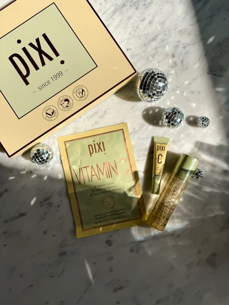 Pixi beauty Spring skin care at target and Ulta vitamin C wake up mist, face mist, and spray sheet mask