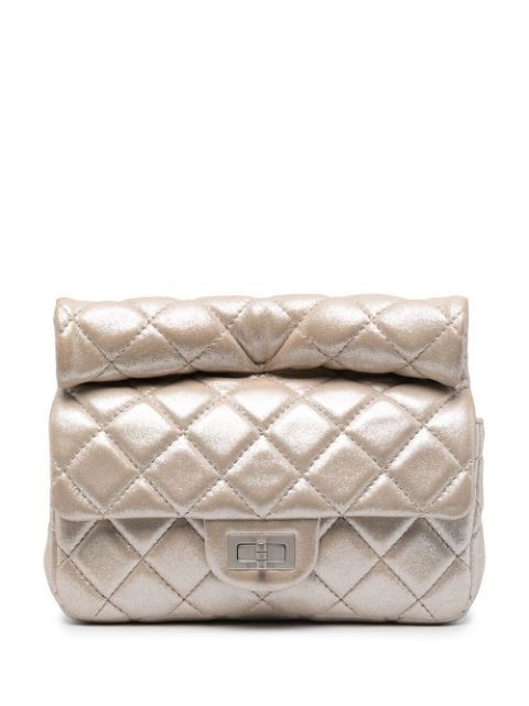 Chanel Pre-Owned 2012 Diamond Quilted Mademoiselle Clutch - Farfetch | Farfetch Global