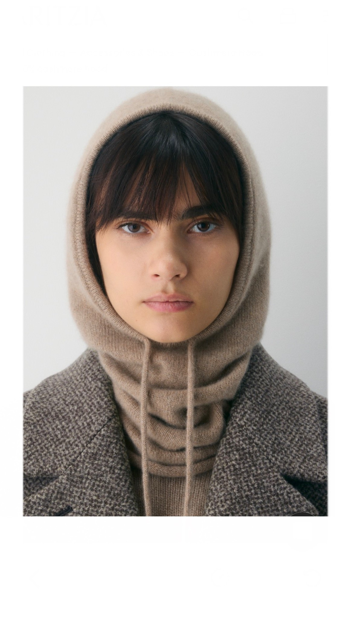 Cashmere hood!  

#LTKOver40 #LTKSeasonal #LTKFindsUnder100