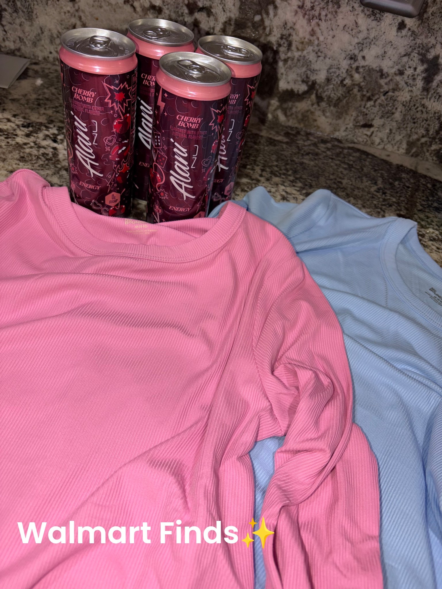 Stopped by Walmart last night and they had more colors in my fave ribbed longsleeves. These will be so cute for Spring! I also saw they had the Cherry Bomb Alani at the checkout counter and I grabbed a few for the week  

#LTKselfcare #LTKSeasonal #LTKFindsUnder50
