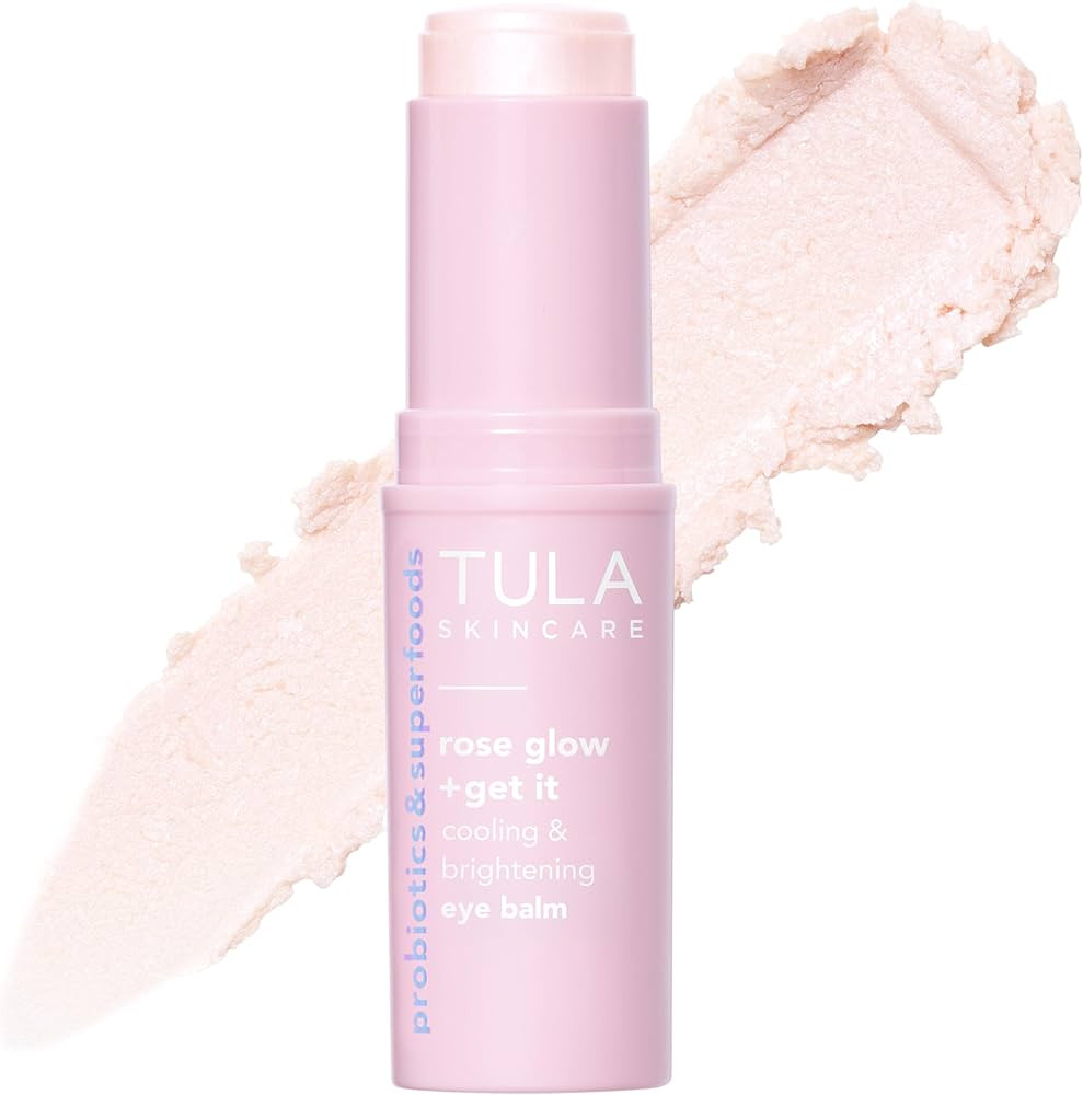 TULA Skin Care Eye Balm Rose Glow - Dark Circle Treatment, Instantly Hydrate and Brighten Underey... | Amazon (US)
