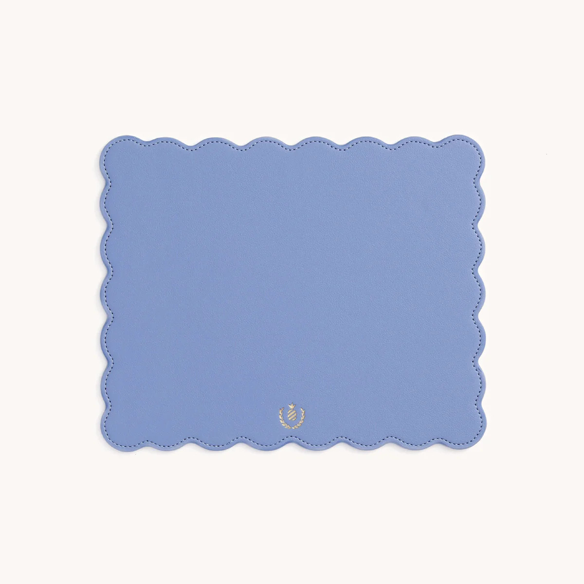 Scalloped Mousepad – French Blue | Elegant & Functional Desk Accessory | Simplified by Emily Ley