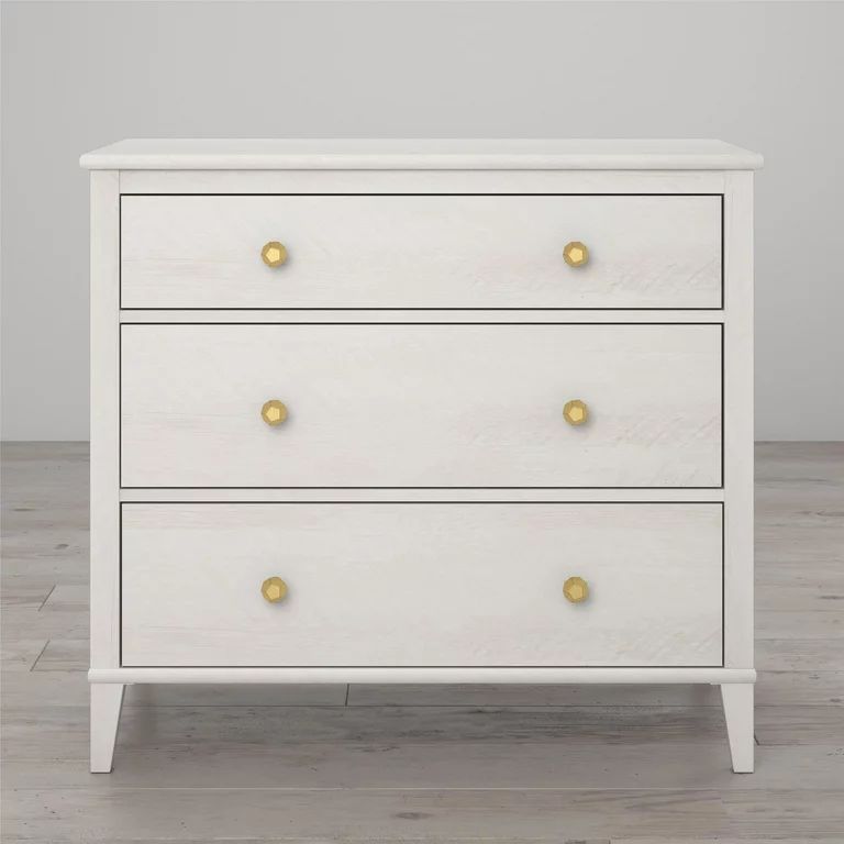Little Seeds Monarch Hill Poppy 3 Drawer Dresser, Ivory Oak, (Off-White) | Walmart (US)