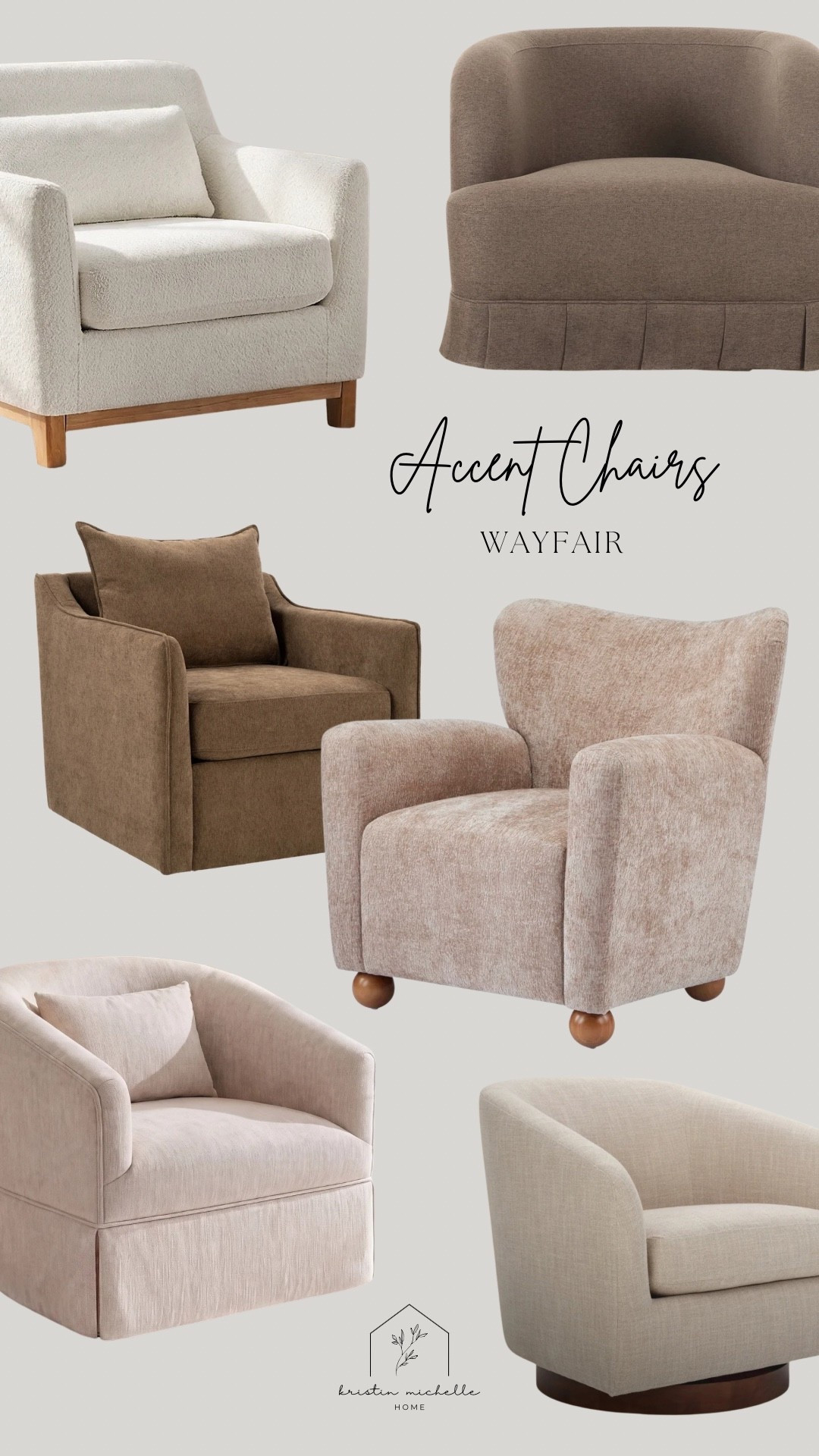 Wayfair Accent Chairs 🤩🤎