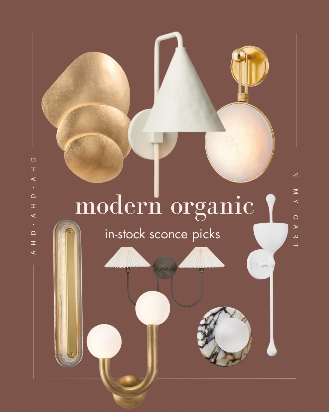 The perfect mix of high & low sconce options! I always say, sconces are like little jewels for your walls. I always source my lighting through a local vendor, but I am asked allllll the time about sconces in my projects. Not *all* of them are available online, but I’ve rounded up everything that is✨ 

#wallsconce #lighting #homedecor 

#LTKHome