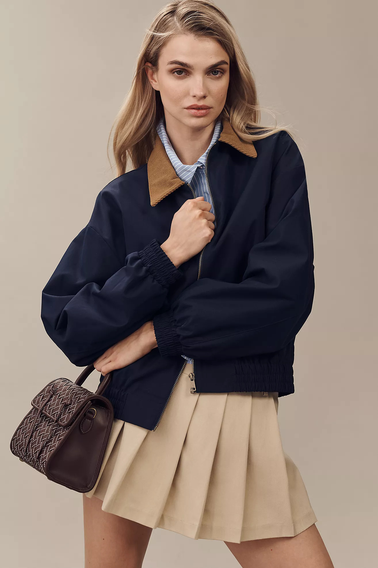 The Rylie Bomber Jacket by Pilcro | Anthropologie (US)