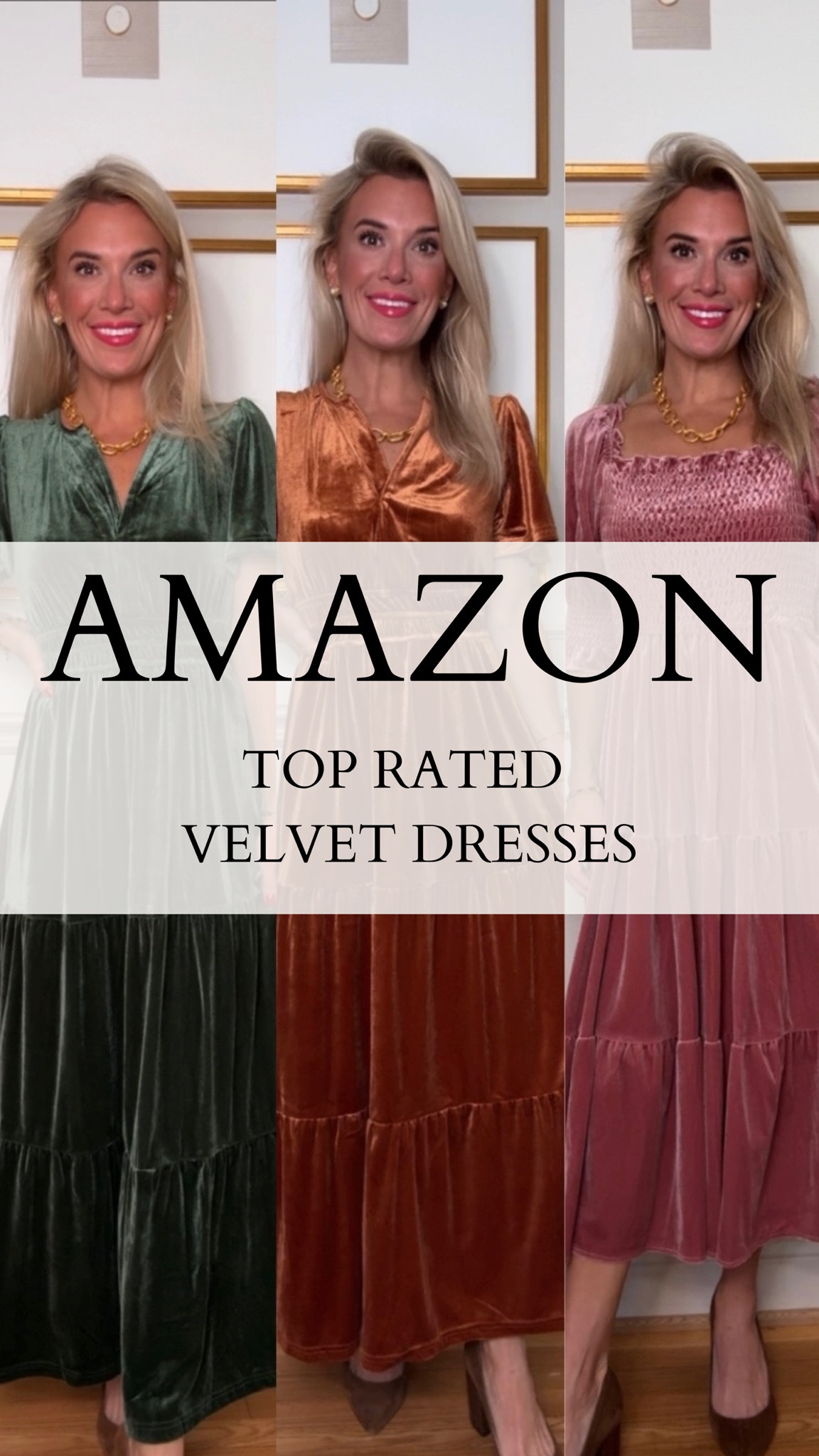 THEY’RE BACK! Last Year’s Best Selling Holiday Dresses! Designer Quality. Amazon Price Tag! Not just for the HOLIDAYS! I’m wearing the green one for family photos this year. Would so be so pretty for a wedding or baby shower!

#LTKFindsUnder50 #LTKStyleTip #LTKSaleAlert