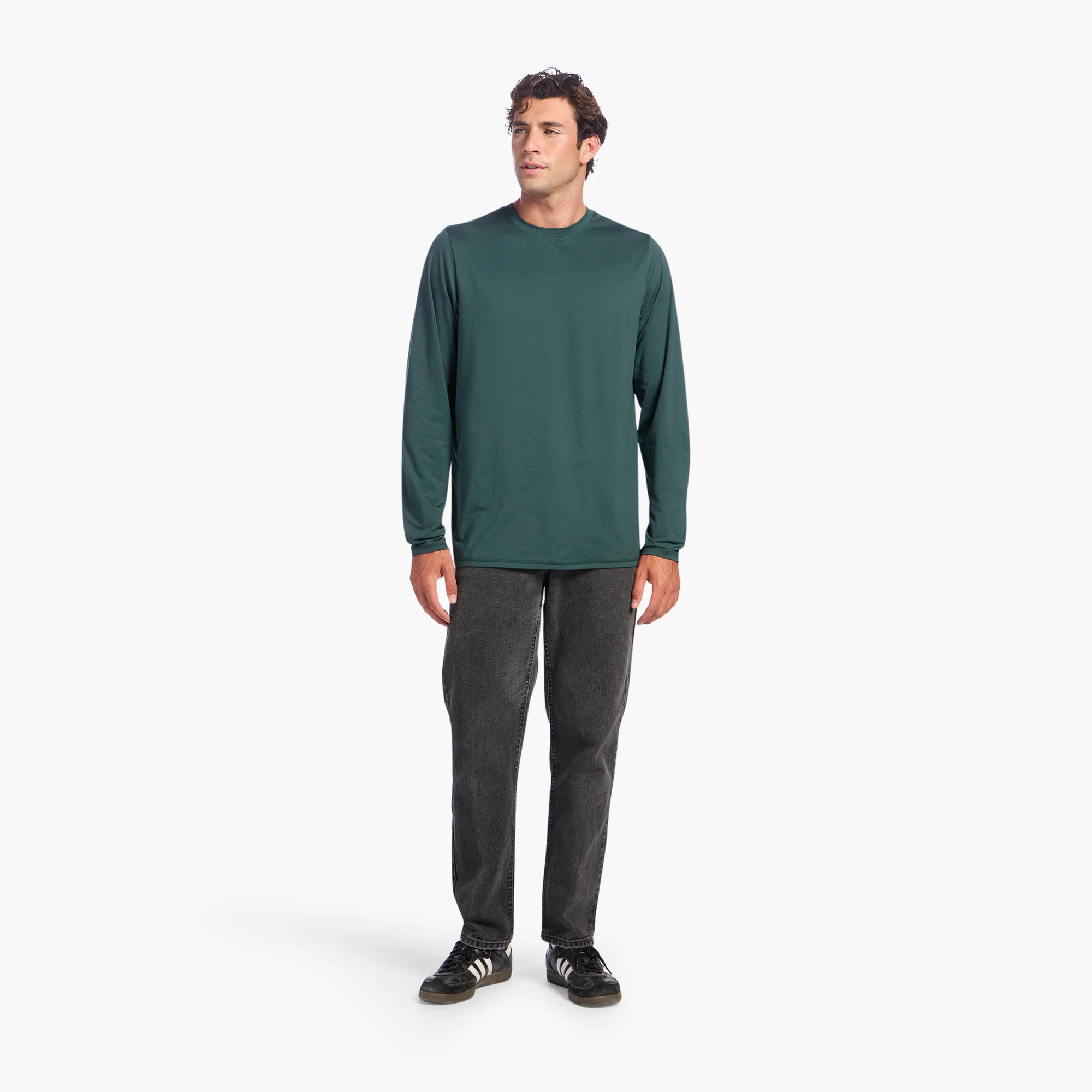 Men's Long Sleeve Movement Tee | Alpine | Nuuds US