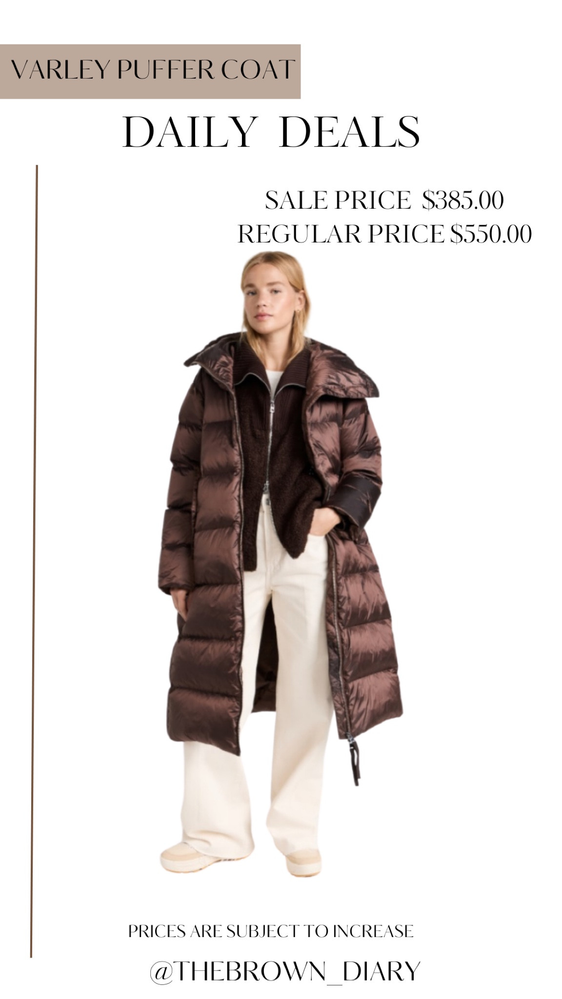 Varley Puffer Coat #puffer #wintercoat 

#LTKstyletip #LTKover40 #LTKsalealert