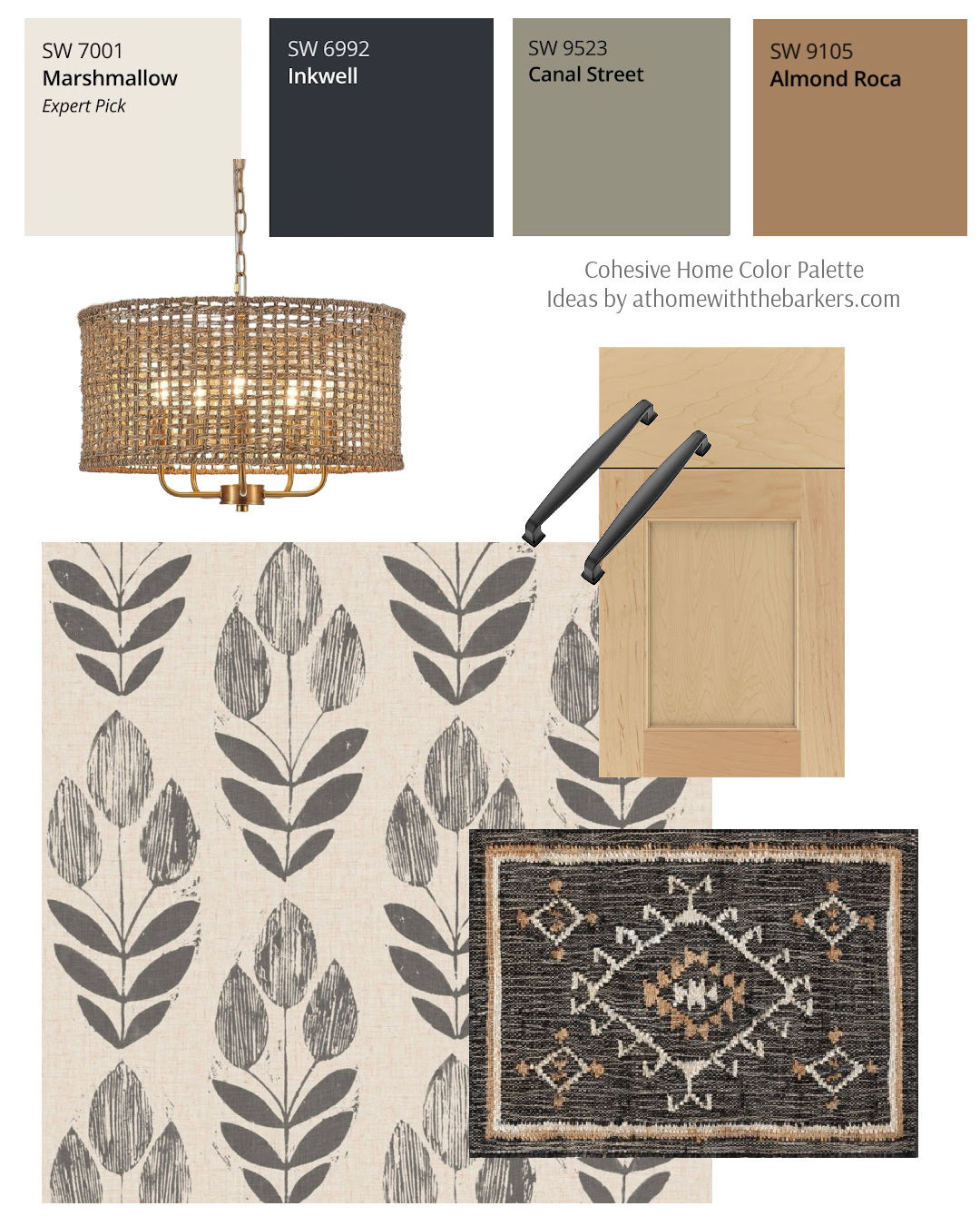 DIY home decorating interior paint color palette and room design. Wayfair Black Friday in July sales 

 #LTKHome #LTKSaleAlert