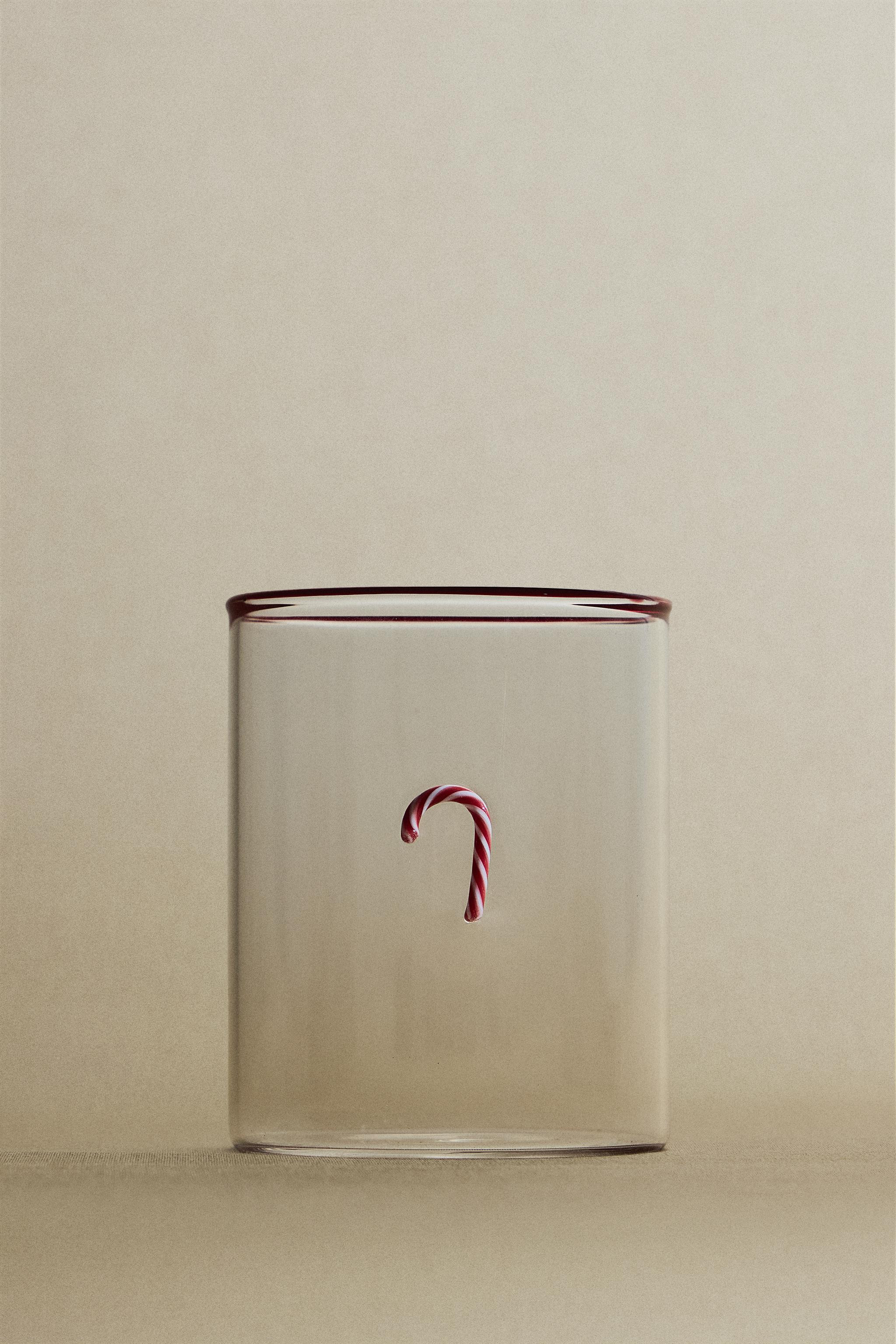 BOROSILICATE GLASS CHRISTMAS FIGURE TUMBLER | Zara US
