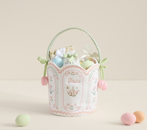 Riley Sheehey Scallop Easter Bucket | Pottery Barn Kids