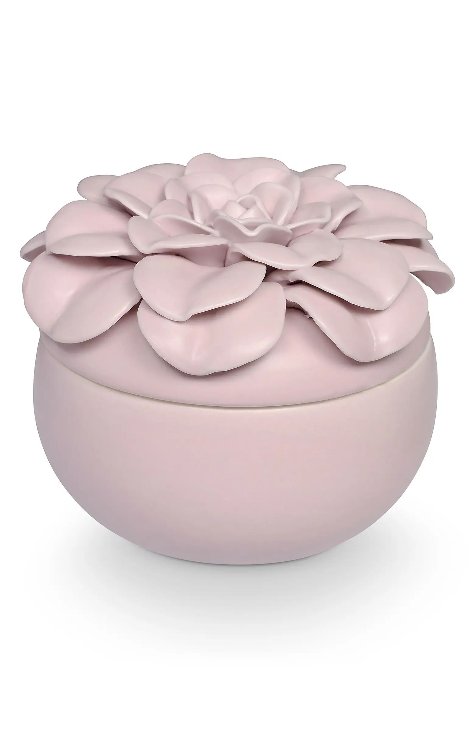 Ceramic Flower Candle | Nordstrom