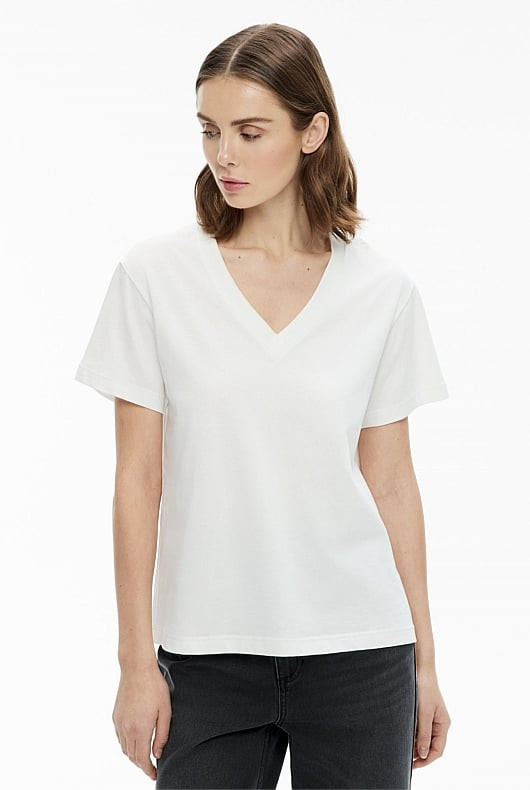 V Neck T-Shirt | Witchery (AU)