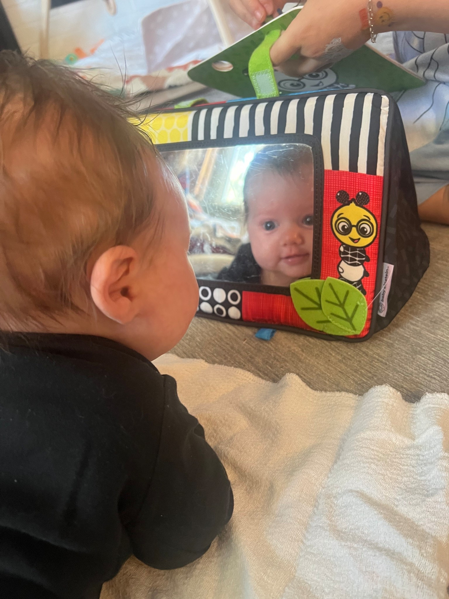 Love our tummy time mirror! Babies love looking at themselves and this one comes with black and white cards too!

#LTKBump #LTKBaby #LTKKids