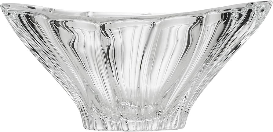 Bohemian Crystal AU52108, 8-Inch Plantica Crystal Fruit Bowl, Decorative Centerpiece Wedding Gift... | Amazon (US)