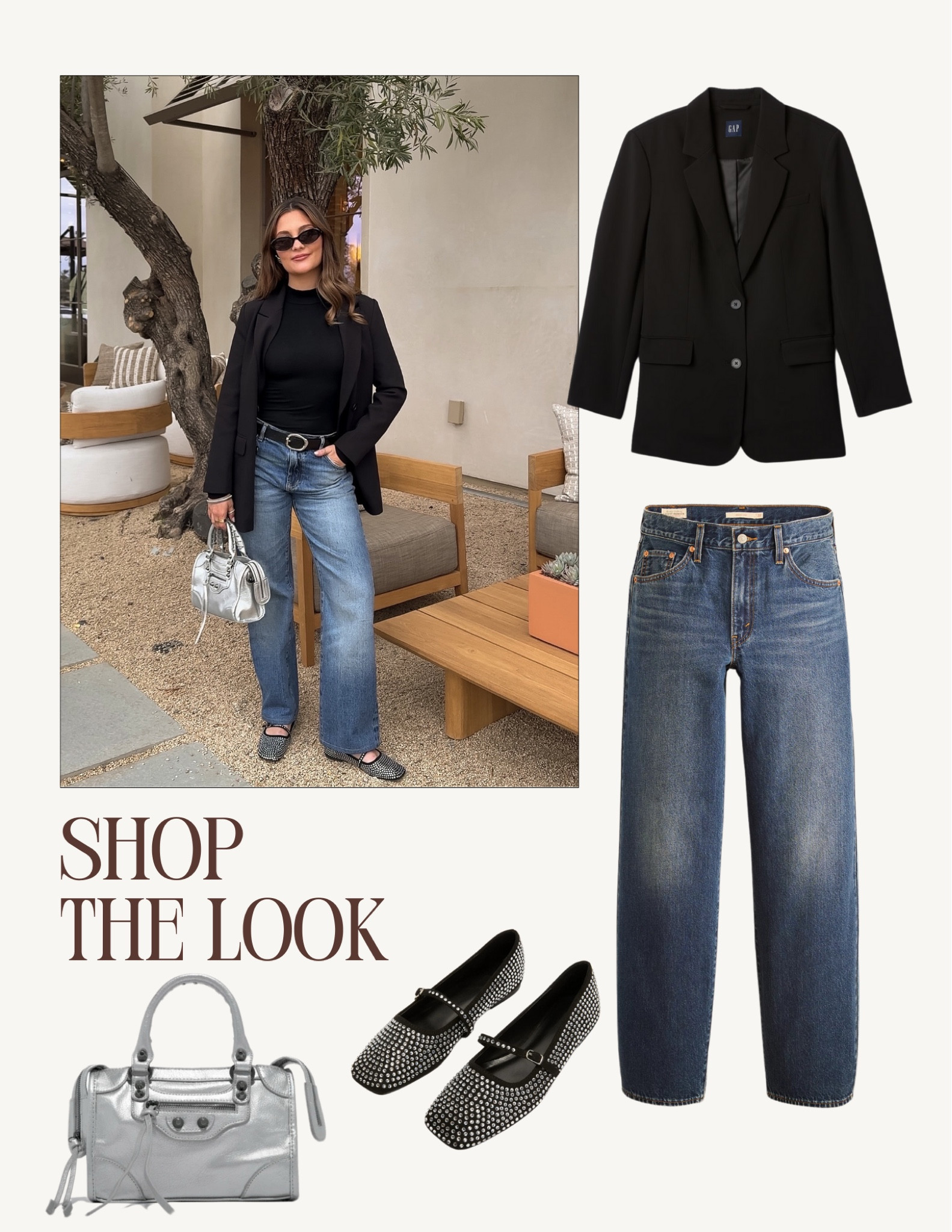 casual chic ootd #outfitinspo #oversizedblazer #casualoutfit #balletflats

#LTKShoeCrush #LTKStyleTip
