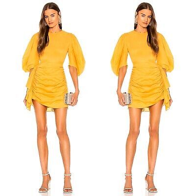 RHODE Pia Dress Yellow Sorbet Size Small | eBay US