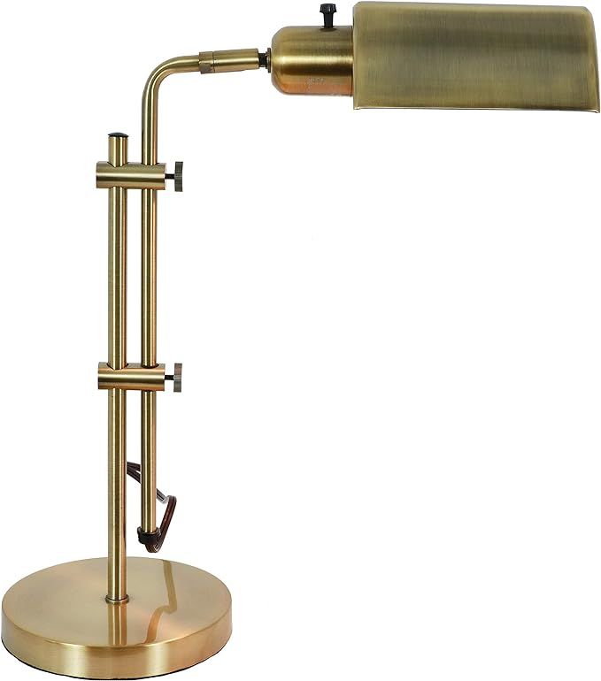 Decor Therapy TL20413 Adjustable Pharmacy Zadar Brass Table Lamp | Amazon (US)