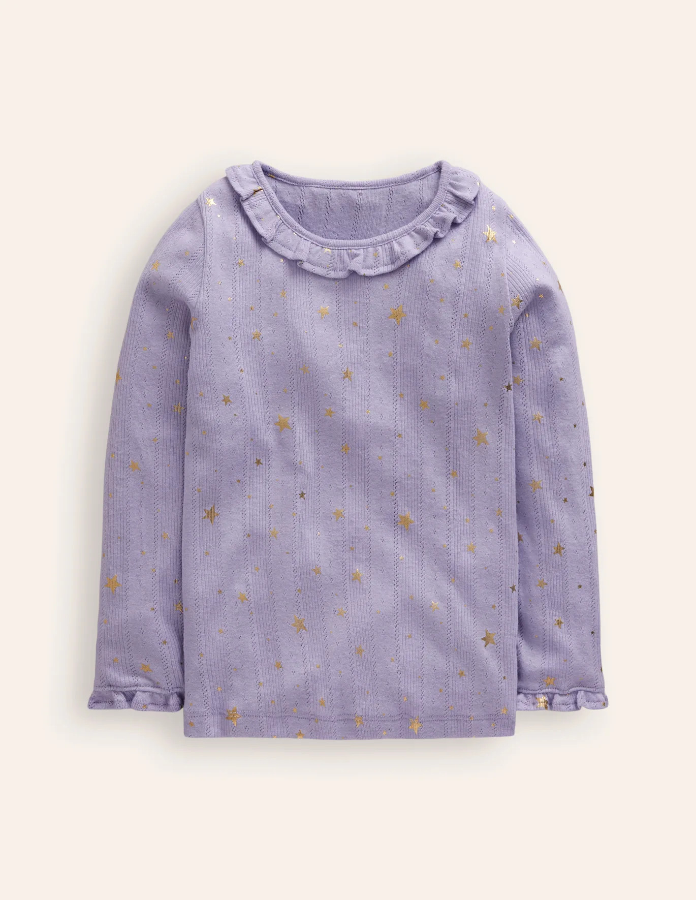 Ruffle Sparkle Pointelle | Boden (US)