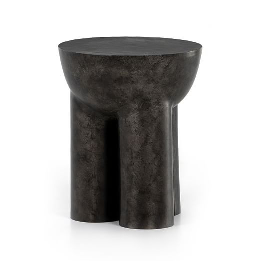 Oversized Columns Side Table | West Elm (US)