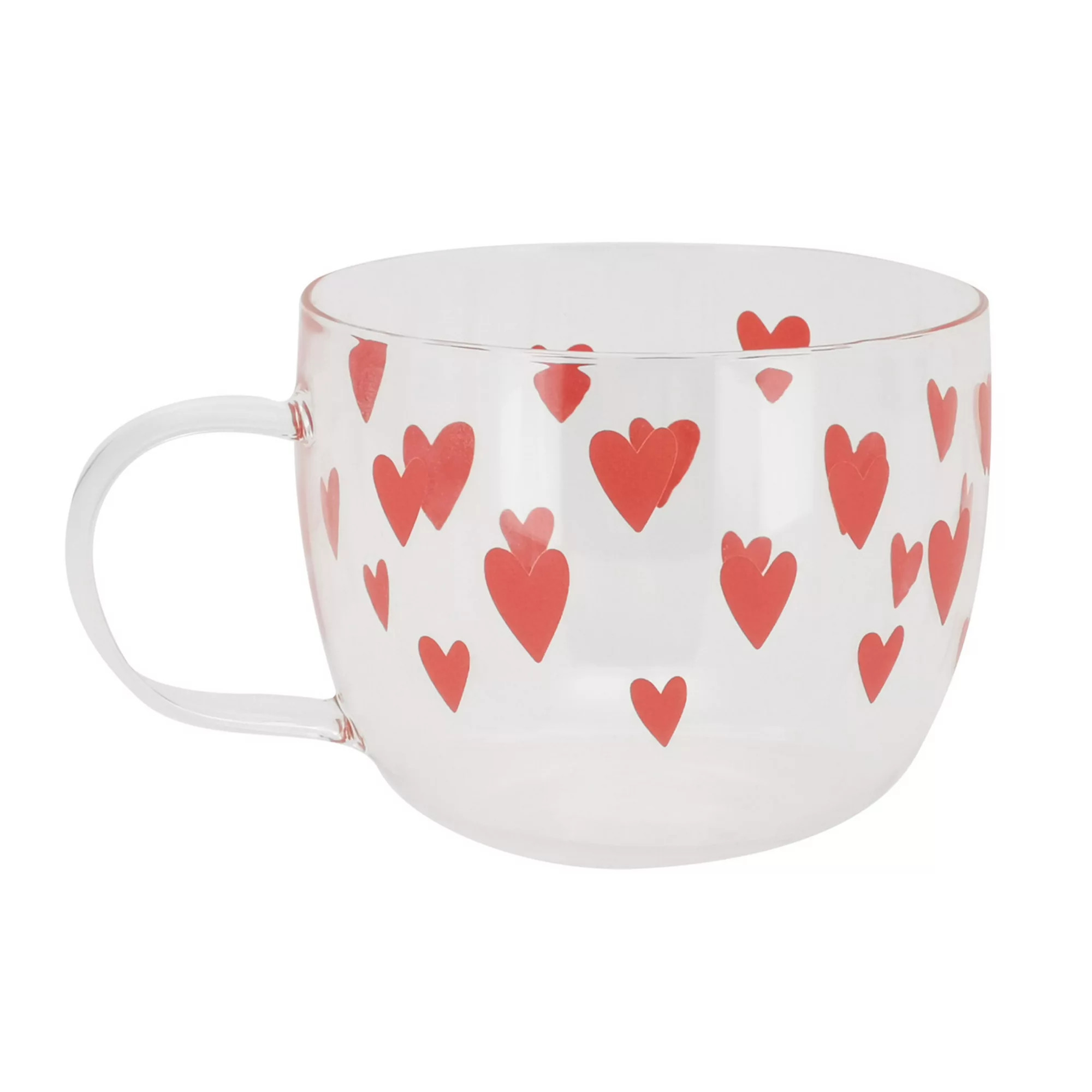 Celebrate Together™ Valentine's Day Heart Toss Glass Mug | Kohl's