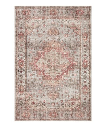Dove & Spice Medallion Traditional Heidi Rug | Zulily