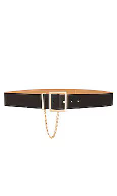 Streets Ahead Chain Loop Belt in Black & Gold from Revolve.com | Revolve Clothing (Global)
