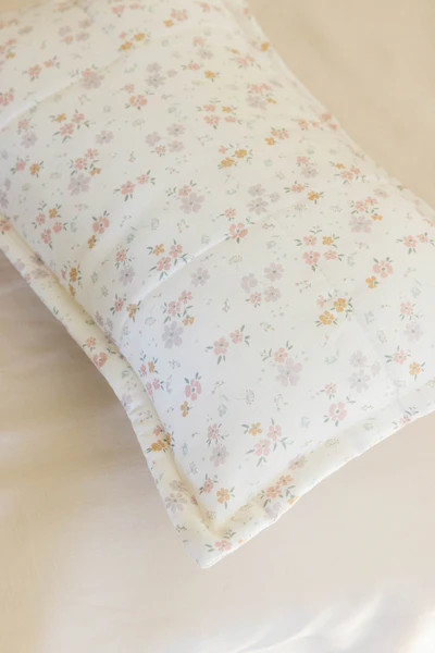 Blossom - Linen Quilted Sham & Pillow | Wildbird