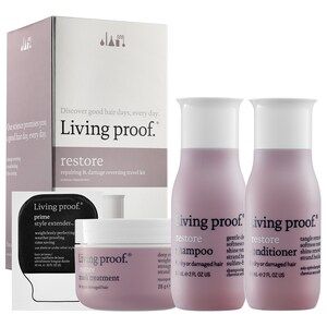 Restore Repairing & Damage Reversing Travel Kit - Living Proof | Sephora | Sephora (US)