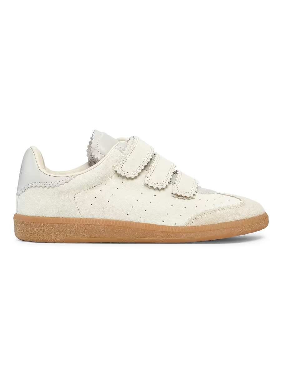 Isabel Marant Beth Suede Low-Top Sneakers | Saks Fifth Avenue | Saks Fifth Avenue