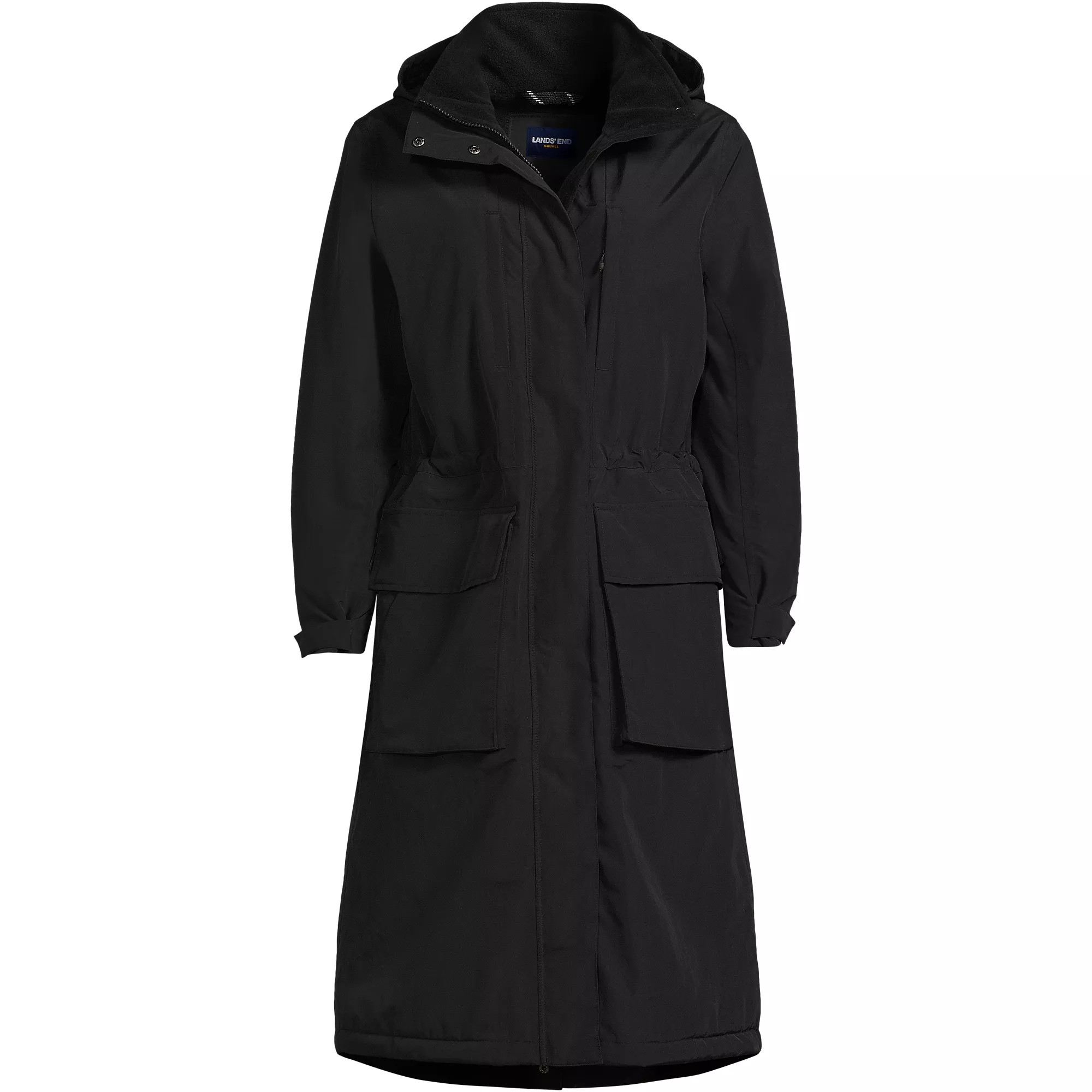 Women's Squall Waterproof Insulated Winter Stadium Maxi Coat | Lands' End (US)