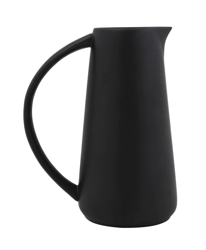 Black Stoneware Pitcher | Megan Molten