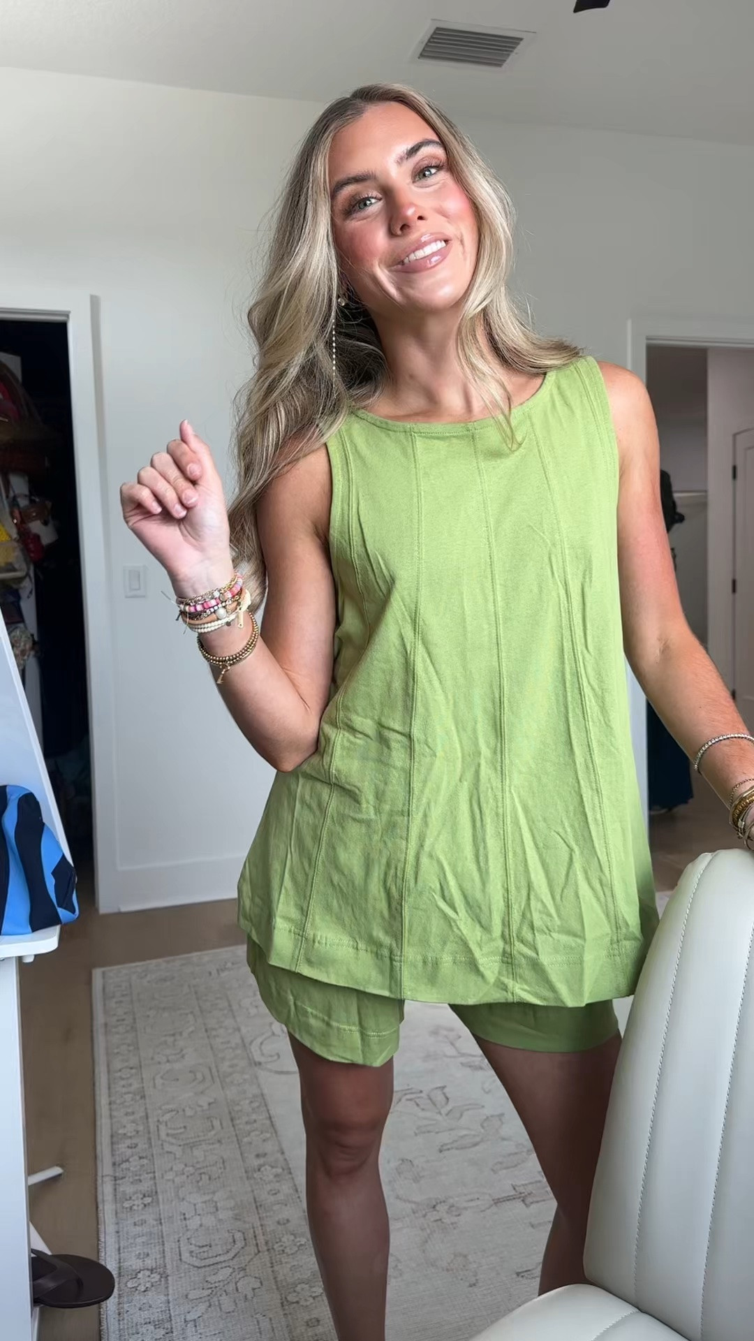 Amazon size small Womens 2 Piece Lounge Set Casual Summer Outfits Sleeveless Tank Top and Elastic Waist Shorts with Pockets

#LTKootd #LTKSaleAlert #LTKSeasonal