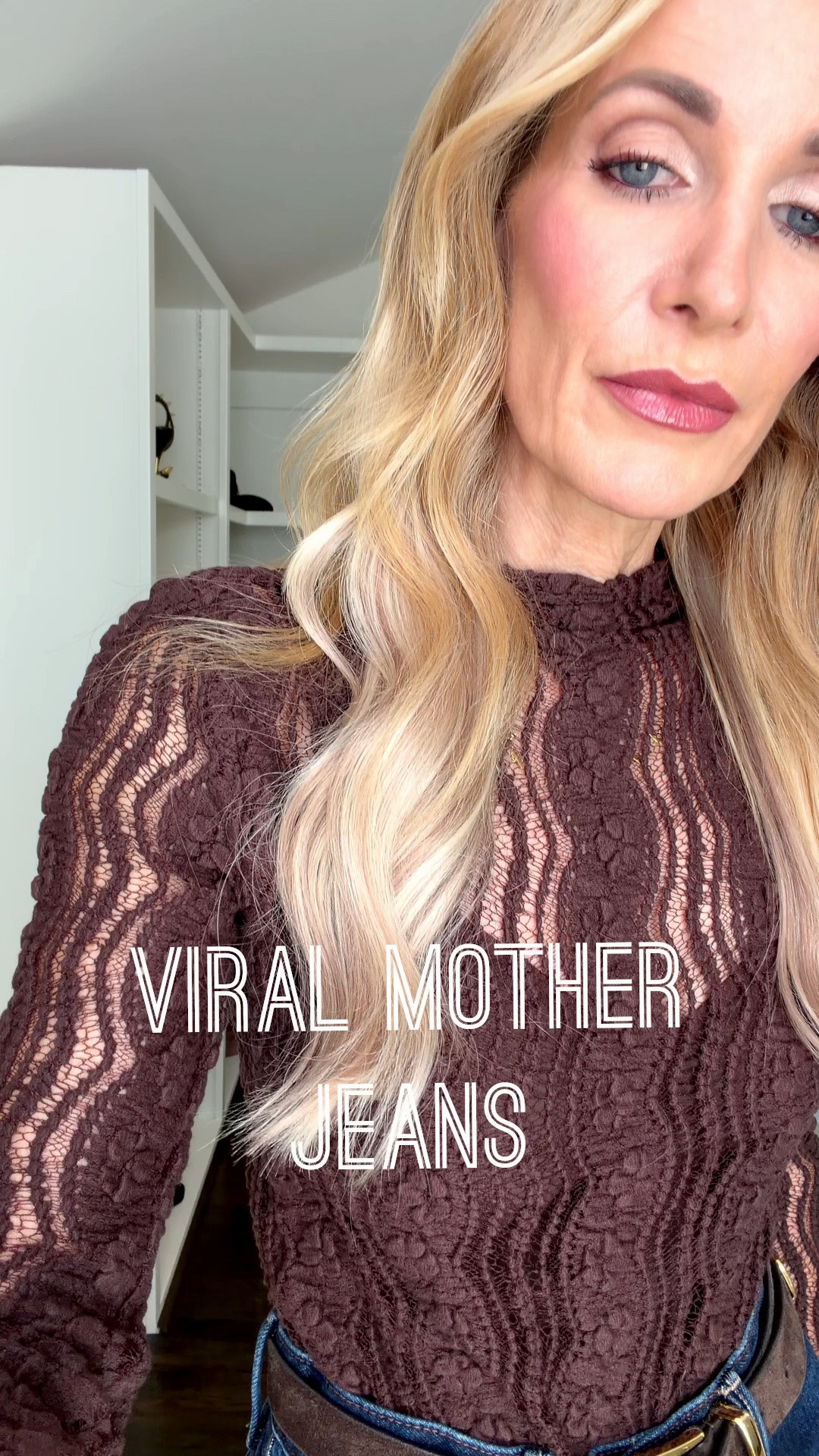 I’m giving my honest review of the viral MOTHER Lemon Twist jeans—and I really like them! They’re high-waisted with a dark wash and an exaggerated wide leg, so I styled them with a fitted sheer LOFT top, a belt, and pointy-toe shoes to elongate the look. I’m wearing a size 24 in the jeans and an XS in the top. #MotherJeans #LemonTwistJeans #WideLegJeans #DarkWashDenim #SheerTop #FallOutfit #WomenOver40Style #LTKootd #LTKOver40 

 #LTKgrwm #LTKSeasonal #LTKOver40