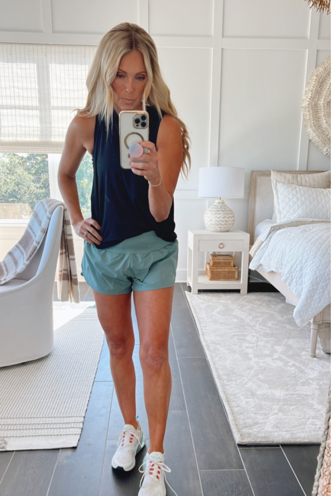 The lululemon dupe shorts... a solid Amazon find with a big more thigh room! Worth the purchase. 

#amazonfinds #amazonfashion
