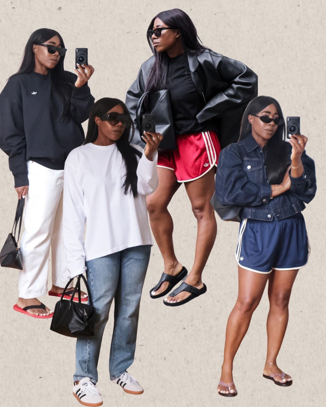 AD. Styling @adidas with my wardrobe for Summer ♥️ 

#createdwithadidas  

 