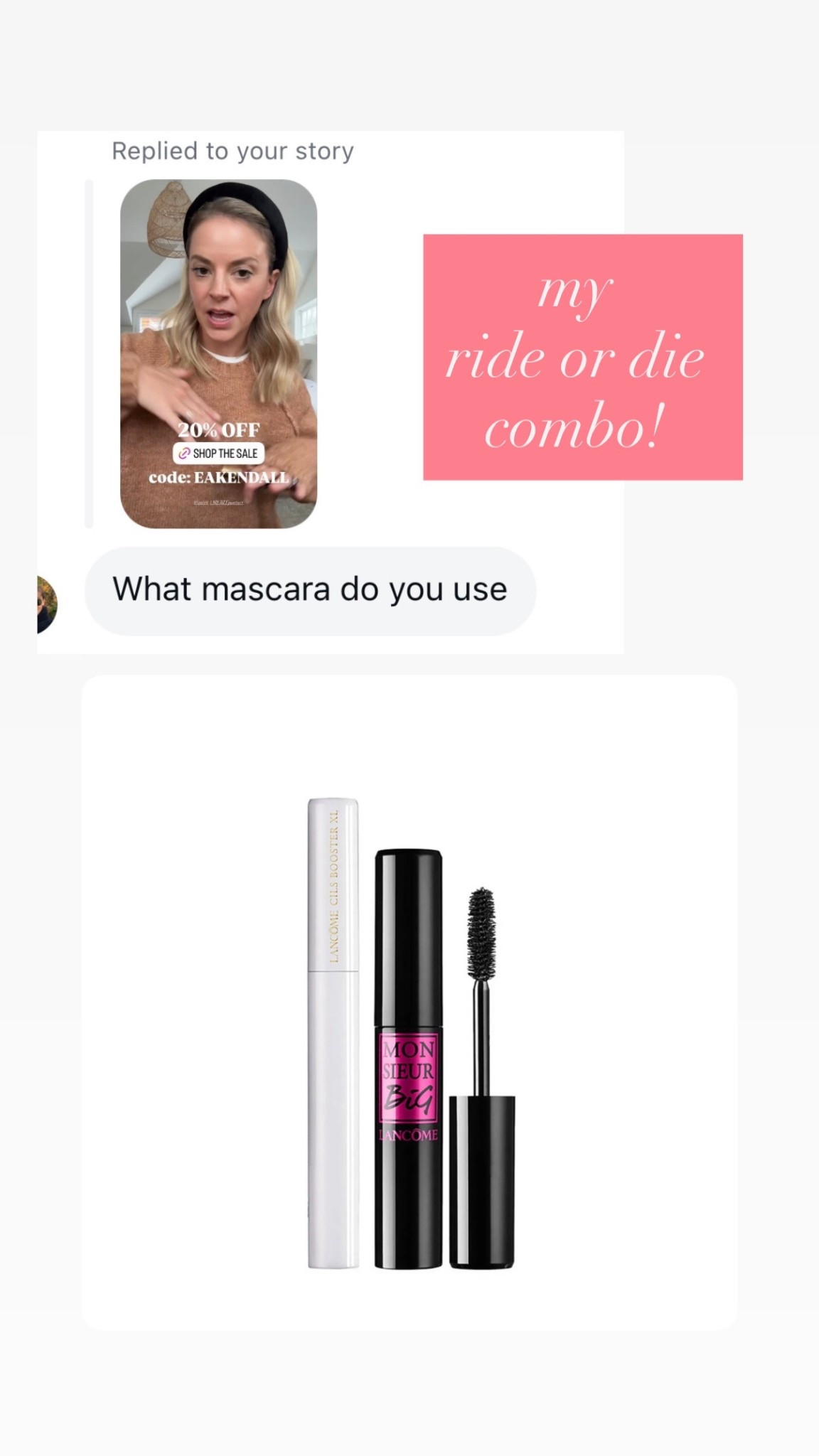 My favorite primer and mascara duo!! 

#LTKBeauty #LTKFindsUnder50 #LTKSaleAlert