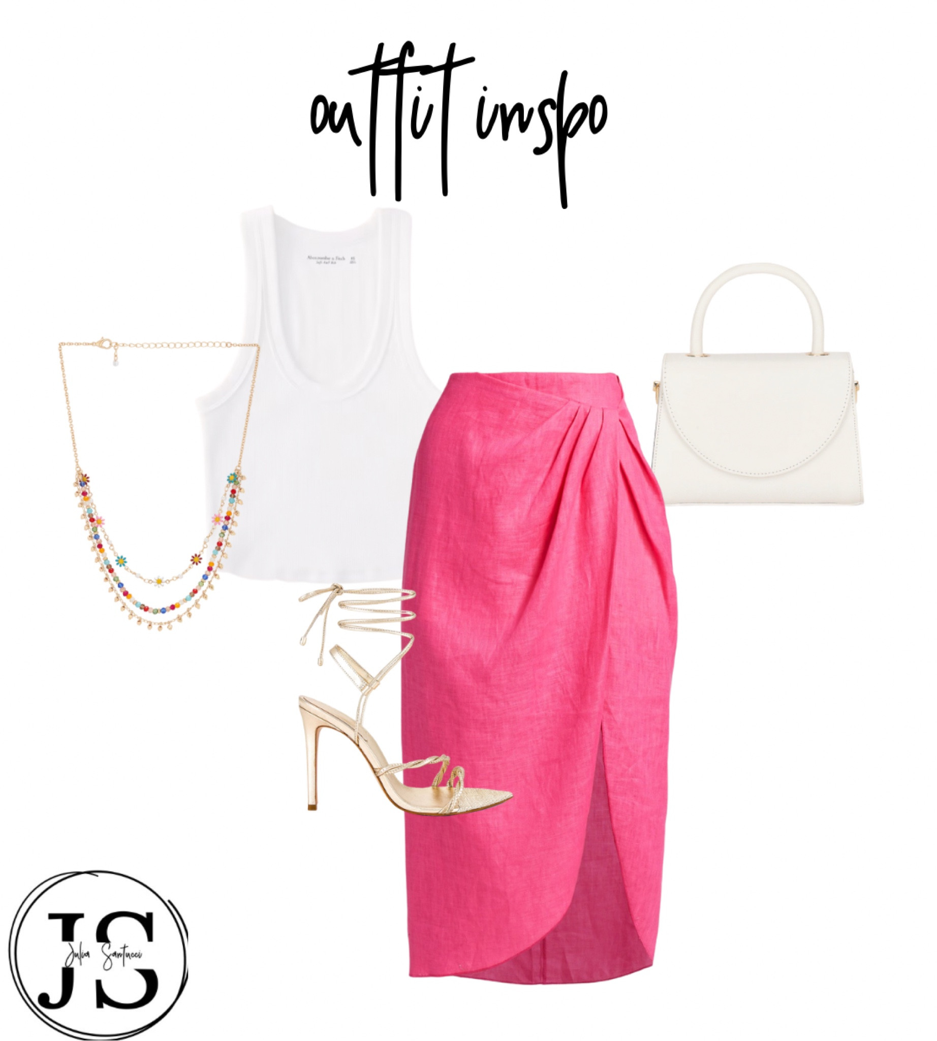 travel outfit, summer outfit, summer skirt, summer dress, date night, linen skirt, metallic heels, layered necklace

#LTKSeasonal #LTKstyletip #LTKtravel