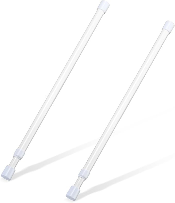 2 Pcs Small Tension Rod 16-28 inch Spring Rod, Tension Rod Spring Tension Rod, Small Tension Curt... | Amazon (CA)