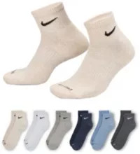 Nike Dri-FIT Everyday Plus Cushioned Training Ankle Socks - 6 Pack | DICK'S Sporting Goods