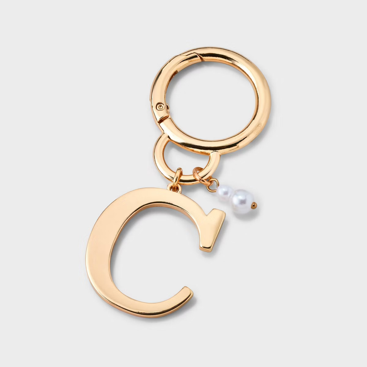 Initial and Simulated Pearl Handbag Charm - A New Day™ | Target