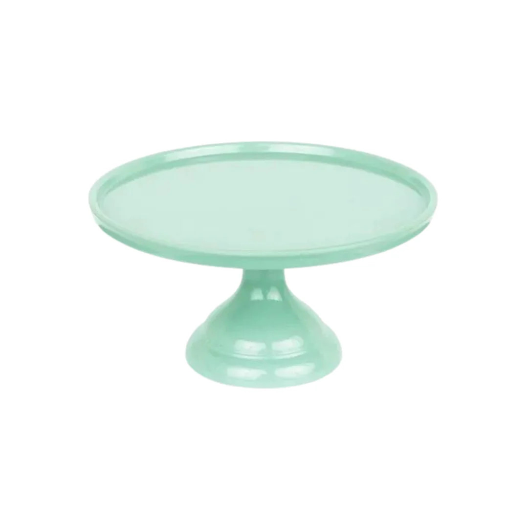 Small Mint Melamine Cake Stand | Ellie and Piper