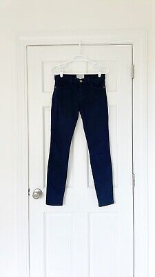 CURRENT/ELLIOTT The Ankle Skinny jeans size 27 navy blue cotton blend  | eBay | eBay US