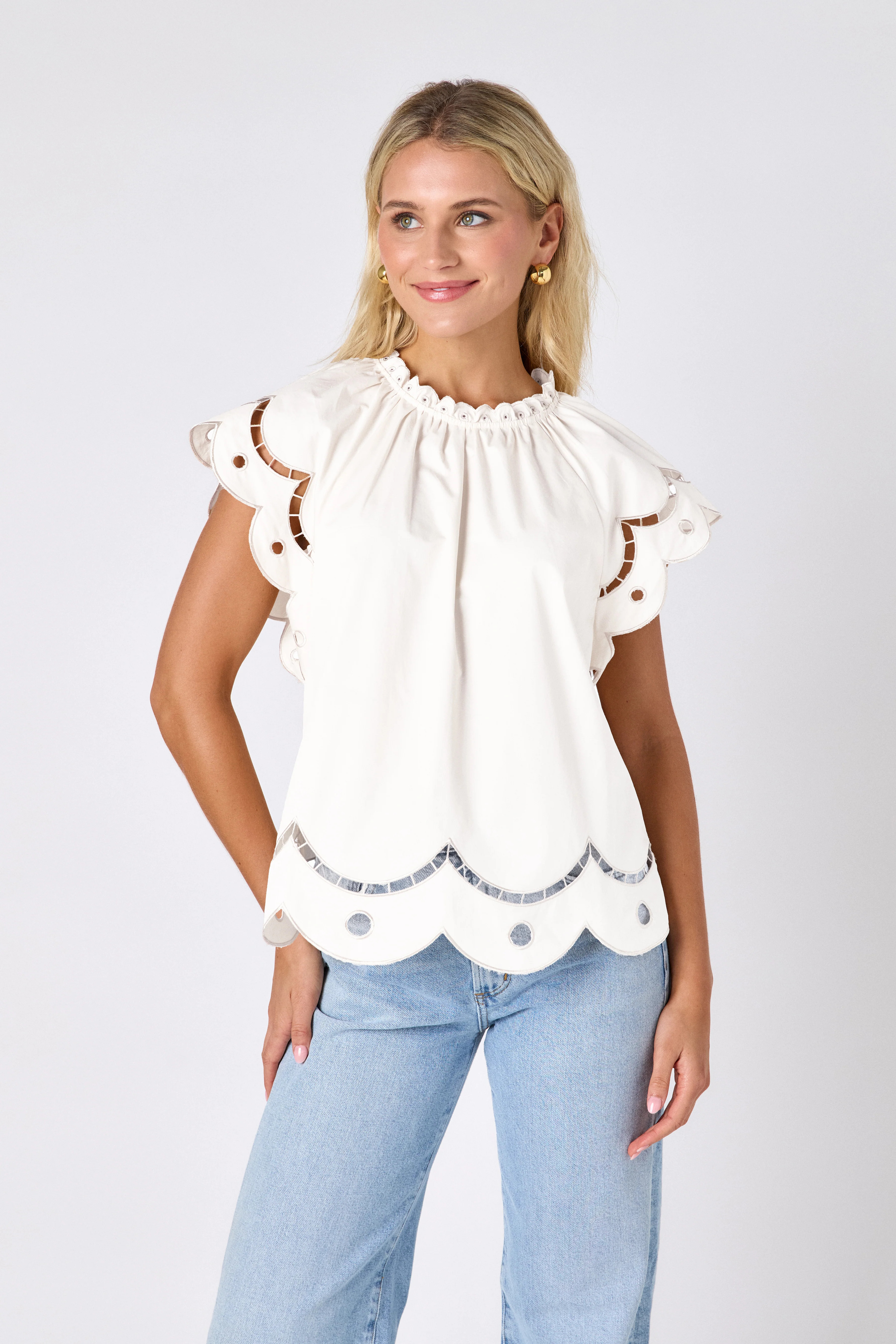 Bess Top - Cap Sleeve Blouse | CROSBY by Mollie Burch | CROSBY by Mollie Burch