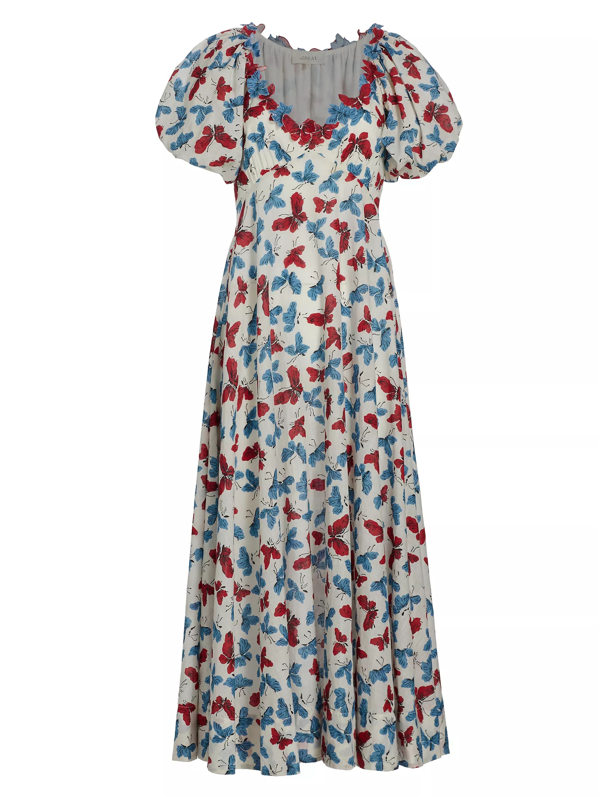 The Opal Butterfly Maxi Dress | Saks Fifth Avenue