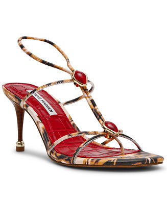 Women's Ramos Strappy Embellished Stiletto Heel Dress Sandals | Macy's